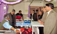 بازدید سر زده معاون و مدیر درمان دانشگاه از بیمارستانهای شهرستان ملایر