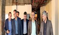 بازدید از بیمارستان ولیعصر(عج)تویسرکان و بیمارستان در حال ساخت این شهرستان