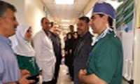 بازدید سرزده رئیس دانشگاه از مرکز آموزشی درمانی فرشچیان سینا