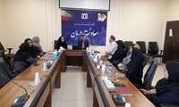 نشست بررسی شاخص های دستورالعمل برنامه ترویج زایمان طبیعی مرکز درمانی خصوصی بوعلی