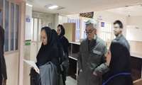 بازدید میدانی از مرکز درمانی علیمرادیان شهرستان نهاوند، توسط رییس و کارشناسان اداره مامایی معاونت درمان دانشگاه