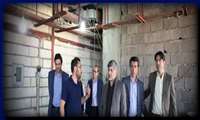 بازدید از پروژه در حال احداث بیمارستان تویسرکان