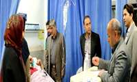 بازدید شبانه از مرکز آموزشی درمانی سینا