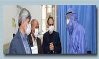 بازدید معاون و مدیران درمان دانشگاه ازبیمارستان سینا