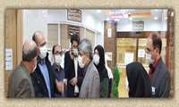 بازدید معاون و مدیران درمان دانشگاه ازبیمارستان آتیه