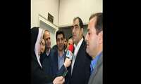 وزیر بهداشت در همدان