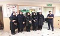 بازدید مدیر دفتر پرستاری دانشگاه از بیمارستان فرشچیان سینا
